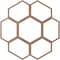 Ekena Millwork Florin Wood Fretwork Pierced Ceiling Medallion, Wood (Paint Grade), 32"OD x 11 1/4"ID x 3/8"T CMWP32X32X0375FOMF - alternate 3